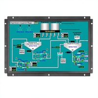 Écran tactile industriel LCD FHD 27 pouces à cadre ouvert 1080p avec 1000 nits pour extérieur, luminosité ajustable automatiquement