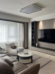 Custom Modern Luxury Villa Living Room Furniture Set Whole House Interior <b>Design</b> <b>Services</b> for Apartment Use - Product Image 3