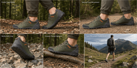 Chaussures de randonnée à bout large, chaussures minimalistes pour la marche en plein air, chaussures de trekking, baskets minimalistes, OEM ODM, vente en gros personnalisée pour hommes et femmes