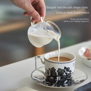 Một cà phê mini & công suất lớn cốc sữa thủy tinh cho bít tết phương Tây & Nước ép cà phê bền nồi nước sốt cho sữa drinkware - Product Image 3