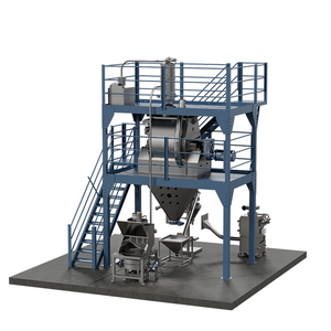 2-3 TPH thức ăn chăn nuôi premix phụ gia thép không gỉ <span class=keywords><strong>Paddle</strong></span> <span class=keywords><strong>Mixer</strong></span> dây chuyền sản xuất - Product Image 3