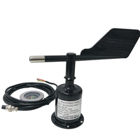 Sensor de Anemómetro de Dirección de Viento con Certificado CE, Entrada de 9-30 V, Salida de 0-5 V, 4-20 mA, RS485 Modbus para Estación Meteorológica
