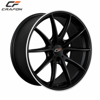 Jantes Flow Formed CF 5x100 5x108 5x112 5x114.3 5x120 73.1 66.45 72.56 PCD prêtes à être expédiées pour voitures de sport, berlines et SUV