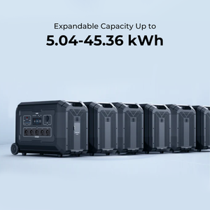 Stock Lifepo4 Battery Fast Charge Tragbare Powerstation 5000w Solar Generator Outdoor Portable Power Station 5kwh <b>For</b> Home - Product Image 6