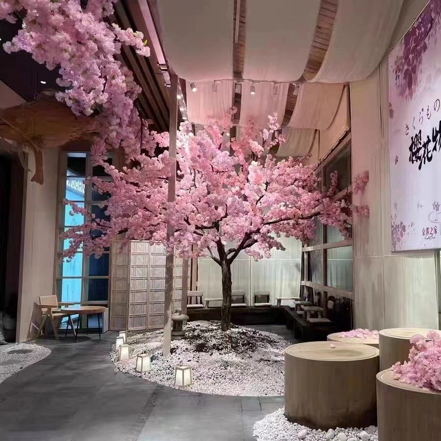 Cherry Blossom Plant Indoor - Custom Faux Tree Decoration