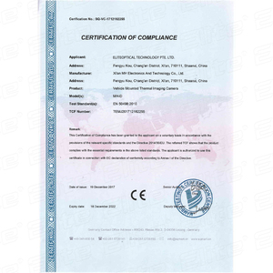 Caméra de conduite d'imagerie à longue distance voiture intégrée Vox détecteur thermique infrarouge non refroidi imageur de véhicule thermique - Product Image 5