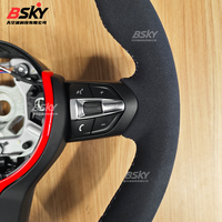Volant en daim pour BMW F10 F20 F22 F30 F31 M2 F87 M3 F80 M4 F82 F85 F90 X5 F15 E70 E90 Gamme complète