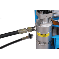 Chine Offre Spéciale compresseur d'air à Piston Portable haute pression Scba 4500 Psi 300Bar