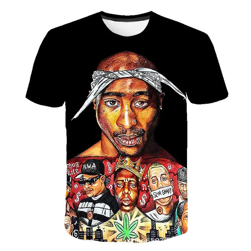 Black History Month Custom Printing T-shirt 3d Sublimation Personalized Tshirt For Men Graphic Tee Design Your Logo T-shirt