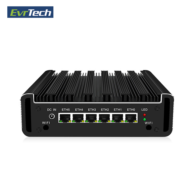Oem Opensense X86 J4125 Mini Pc   Grommet Network Lanner Aimeraki Rack Firewall Nas Route Appliance for Home