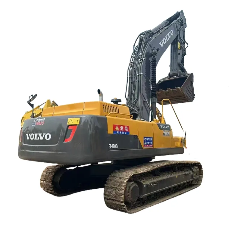 Volvo 480DL excavators hydraulic crawler used diggers 48tons heavy used equipment excellent performance for sale