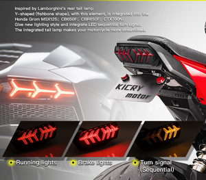 <span class=keywords><strong>MSX</strong></span> ไฟ<span class=keywords><strong>เบรค</strong></span> LED พร้อมไฟเลี้ยวด้านหลังอุปกรณ์เสริม125 - Product Image 6