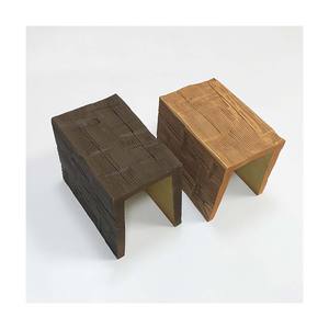 Vigas Decorativas de PU de Diseño Nuevo en Tamaños Personalizados, Vigas Falsas de <span class=keywords><strong>Madera</strong></span> para Techos, Vigas Arquitectónicas para el Hogar, Villas y Hoteles - Product Image 1