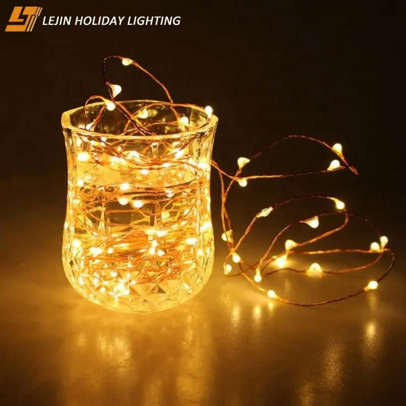 Quality fairy copper wire lights string for decoration light