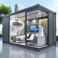 Casa Prefabricada Modular de Lujo de 40 Pies, Expandible, Tipo Contenedor, Venta al Por Mayor Directa de Fábrica en China