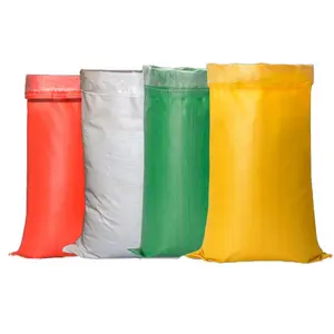 Polypropylene Bags Wheat Flour Sugar PP woven Packing Bag with PE Liner