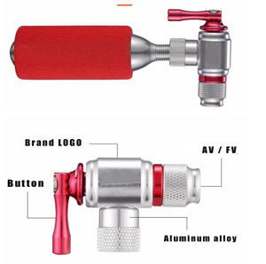 Mini pompe à vélo portable d'urgence gonfleur de <span class=keywords><strong>CO2</strong></span> <span class=keywords><strong>cartouche</strong></span> 16g pompe à vélo <span class=keywords><strong>CO2</strong></span> <span class=keywords><strong>route</strong></span> montagne - Product Image 4