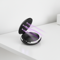 Boîte de stérilisation dentaire UV LED multifonction portable avec matériau ABS modèle DC100 pour le nettoyage des appareils dentaires, l'hygiène buccale et la désinfection
