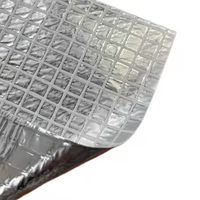 Rouleau d'isolation en feuille réfléchissante, film métallisé multicouche, maille PP résistante aux déchirures, barrière contre la vapeur pour l'isolation des toits et des greniers