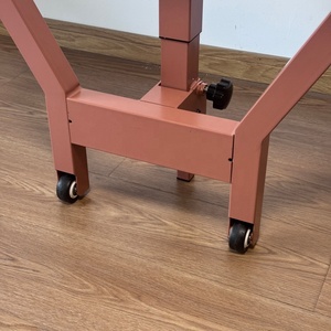 Escritorio de Trabajo Comercial Moderno, Duradero, de Aluminio, Ecológico, Ahorra <span class=keywords><strong>Espacio</strong></span>, Totalmente Plegable, Neumático, con Altura Ajustable - Product Image 4