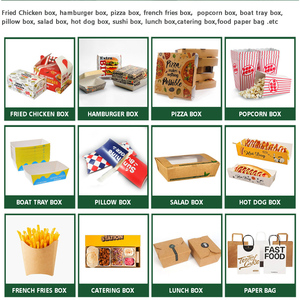 Tùy Chỉnh Takeaway Maxican Nhà Hàng Thức Ăn Nhanh Tacos Bọc Nachos Burritos Tông Hộp Giấy Container Bao Bì - Product Image 5