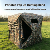 Observation des oiseaux 270 °   Tente de camouflage transparente pour la chasse, tente pop-up imperméable pour le camping en plein air