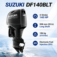 Moteur hors-bord Suzuki DF140BLT 140 CV 4 temps EFI à arbre long pour bateaux de pêche, de loisirs et de travail – Puissance fiable Plus