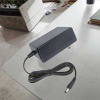 Adaptateur d'alimentation à découpage AC/DC 230V noir personnalisé 12V 4A pour barre de son, 24V 2A pour éclairage LED