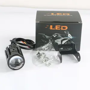 Yosovlamp Motorcycle LED headlights 30W white and yellow dual color spotlights 4500LM factory direct sales