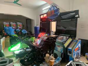 Simulatore di auto da corsa Arcade a gettoni per Console di gioco per giochi per interni immagine certificato CE 600W 7-10 giorni lavorativi - Product Image 3