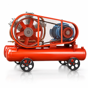 เครื่องอัดอากาศแบบสกรูพกพา 7.5KW สภาพใหม่ พร้อมเครื่องยนต์ดีเซลแนวตั้ง สำหรับงานเหมืองแก๊ส - Product Image 1