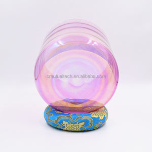 Cuenco de Cristal Rosa Lavanda, Cuenco de Cristal de Cuarzo para Cantar, Cuencos de Cristal para Meditación Espiritual, Tonos de Cristal, Cuencos para Sanación con Sonido - Product Image 5