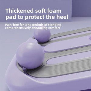 Plaque d'étirement pliable et réglable pour massage des muscles du corps et des mollets, équipement de fitness domestique - Product Image 3