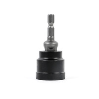 Clé à douille de cric en acier au carbone épaissi à tige lisse, adaptateur rapide pour perceuse à croix, outils à main, douille de cric pour VR