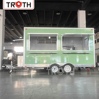 Food Truck Personnalisé Truth : Camion de Restauration Mobile pour Burgers et Café, Entièrement Équipé, à Vendre aux États-Unis