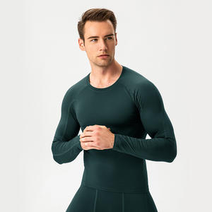 Wholesale <b>Men's</b> PRO Compression Fitness Running And Training <b>T</b>-<b>Shirt</b> - Stretch Quick-Drying <b>Long</b>-<b>Sleeve</b> <b>Shirt</b> - Product Image 3