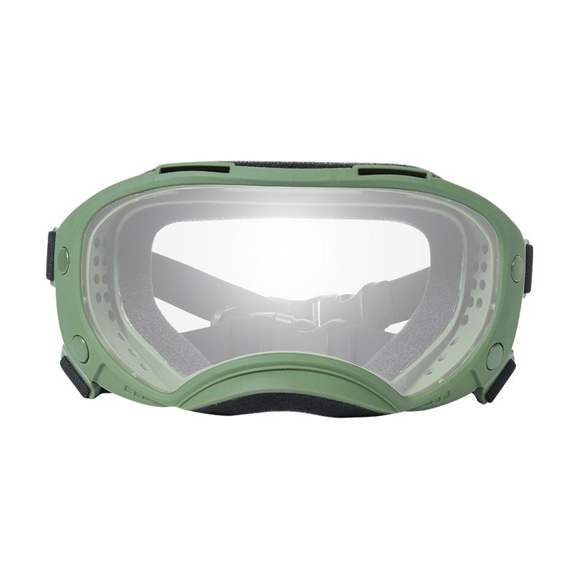 Green frame transparent plate