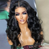 Nouvelle Arrivée Perruque Bouclée Volumineuse Cheveux Humains Vietnamiens Bruts Alignés avec les Cuticules, Perruque HD Lace Sans Colle Double Drawn Effet Egg Roll Marron
