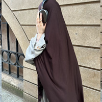 Zifeng OEM Turban Foulard Musulman Femme Moyen-Orient Couleur Unie Khimars Jersey Hijab