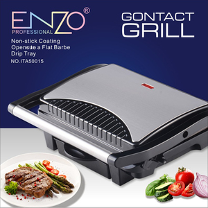 ENZO petit déjeuner pain Sandwich Grill Machine Steak Maker Burger <span class=keywords><strong>BBQ</strong></span> plaque de cuisson Mini grille-pain four Baker électrique Grill Pan - Product Image 2