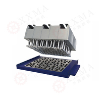 Moule à blocs de béton XINGXIN en acier haute résistance, automatique, à commande PLC, à vibration hydraulique