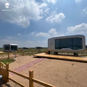 Villa en capsule brevetée ROVELLC avec coque en aluminium et verre Low-E, idéale pour les stations balnéaires ou alpines - Product Image 2