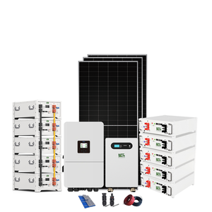 Sistemas de Energía Solar Híbridos de 5KW, 10KW, 20KW, 50KW, 60KW, <span class=keywords><strong>80KW</strong></span>, 100KW con Inversor y Batería de Respaldo para Ahorro de Energía en el Hogar - Product Image 1