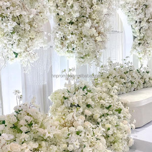 وعد الزفاف عداء زهرة ترتيب الزفاف خلفية عداء زهرة اصطناعية - Product Image 4