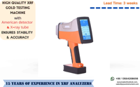 Nuevo Analizador XRF Fácil de Usar, Analizador XRF Portátil para Oro EDX-H6, Máquina para Probar la Pureza del Oro, Analizador XRF para Oro