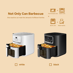 10L Cross-Border Visible Air Fryer Modern Square Design Home Smart Electric Multifunctional French Fries Machine Large Capacity - Product Image 5