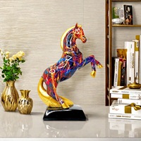 Articles décoratifs créatifs transfrontaliers, œuvres d'art en résine parfaites pour les entrées de maisons, les bureaux ou comme cadeaux de démarrage.