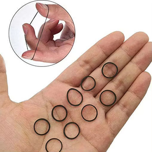 <span class=keywords><strong>Mini</strong></span> ban nhạc cao su mềm ban nhạc đàn hồi cho Kid tóc bím tóc tóc (Đen) - Product Image 3