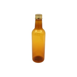 Ruipack ขวดน้ำผลไม้สีเหลืองอำพันขนาด150มล. 250มล. <span class=keywords><strong>500</strong></span>มล. ขวดพลาสติกสำหรับผลิตน้ำผลไม้พร้อมฝาอลูมิเนียม - Product Image 2