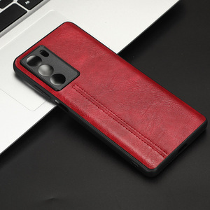 Funda protectora de cuero PU con patrón de piel de vaca ligera para <span class=keywords><strong>Motorola</strong></span> <span class=keywords><strong>Moto</strong></span> <span class=keywords><strong>G200</strong></span> 5G/<span class=keywords><strong>Moto</strong></span> Edge S30 funda trasera - Product Image 4